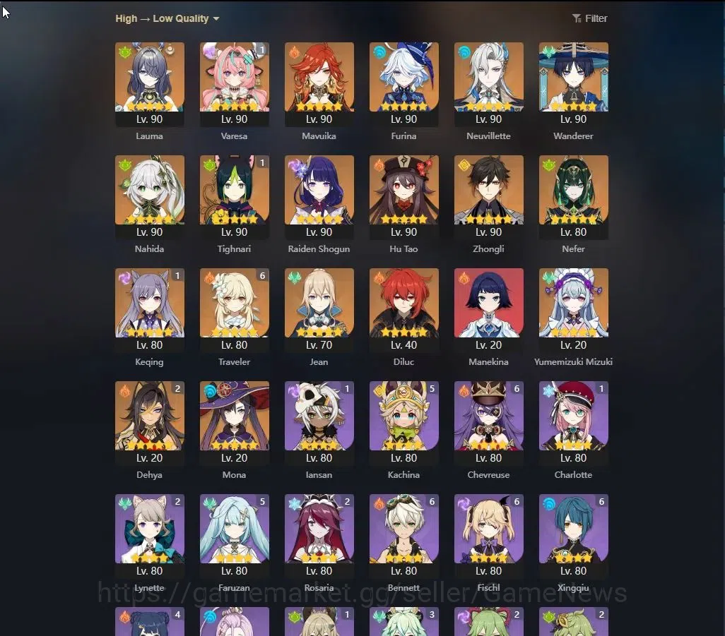 Honkai Star Rail Accounts Asia|Free Gi & ZZZ|TL 70|31 Limited|(Acheron,B Swa image 2