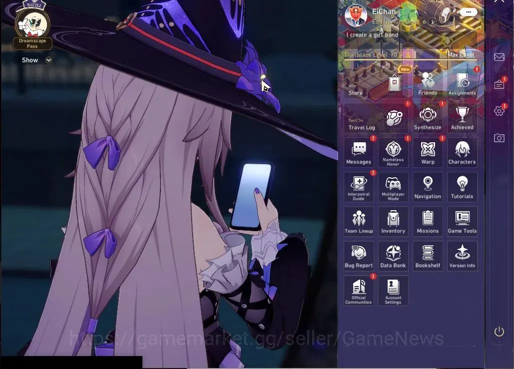 Honkai Star Rail Accounts Asia|Free Gi & ZZZ|TL 70|31 Limited|(Acheron,B Swa image 5