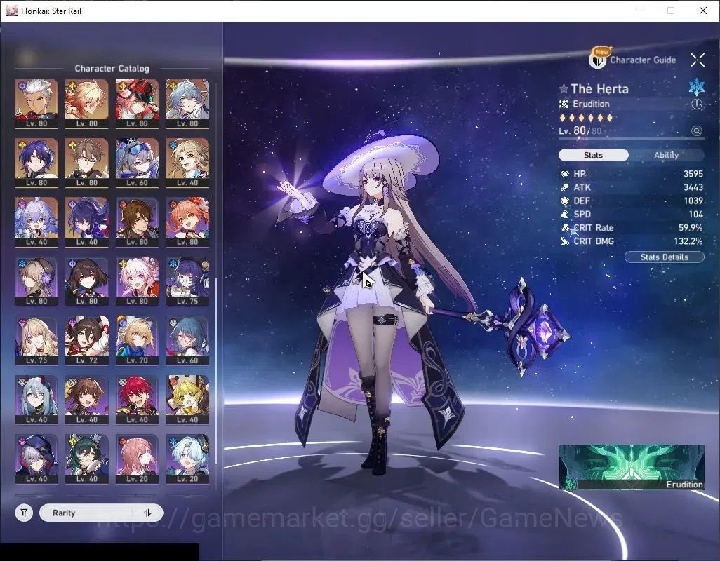 Honkai Star Rail Accounts Asia|Free Gi & ZZZ|TL 70|31 Limited|(Acheron,B Swa image 9