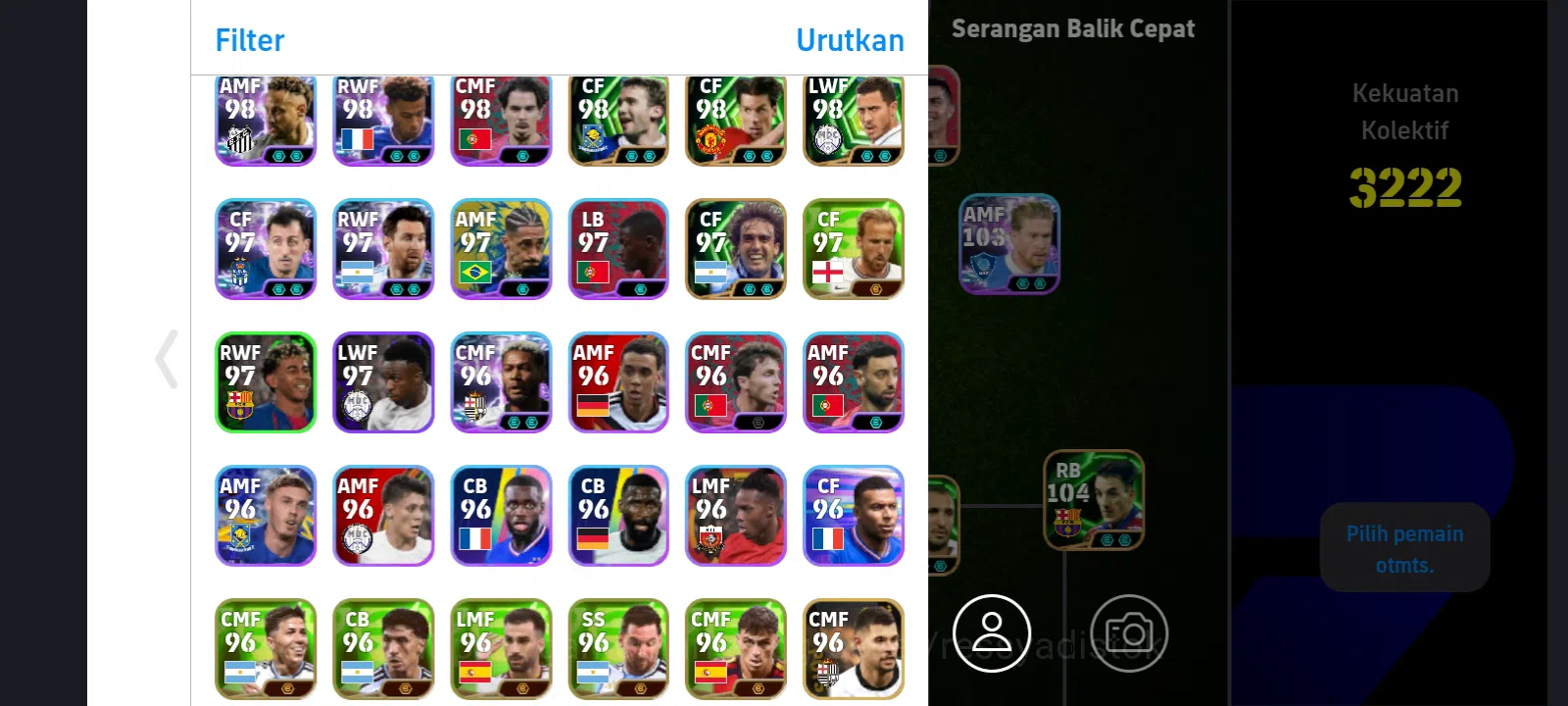eFootball Accounts Legends & Iconic Players EFOOTBALL 2026 | GERARD MULLER, BEBETO, RONALDO PACK, MAKOTO HASEBE, M SILVERTE 3