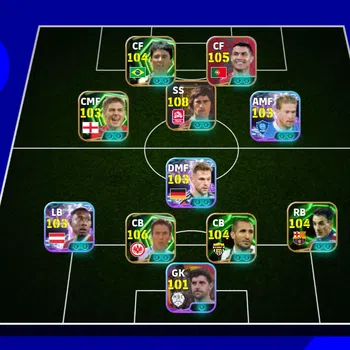 eFootball Accounts Legends & Iconic Players EFOOTBALL 2026 | GERARD MULLER, BEBETO, RONALDO PACK, MAKOTO HASEBE, M SILVERTE