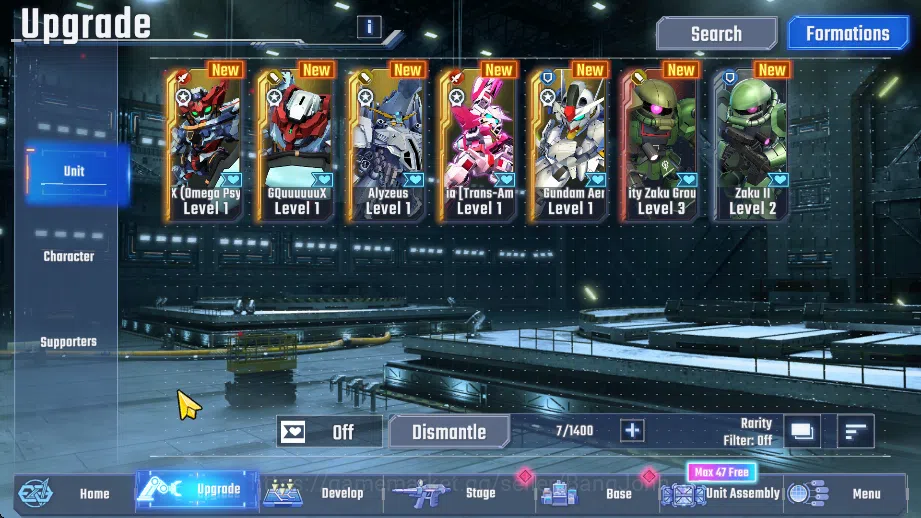 SD Gundam G Generation ETERNAL Accounts Global Rank 1 | FreshStory | 100+K Diamond, Select image 2