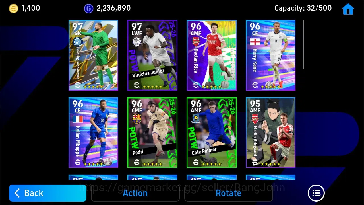 eFootball Accounts Mobile|PW 3111|Epic Makélélé, Shevchenko, Hazzard| image 2