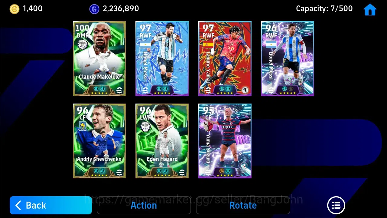 eFootball Accounts Mobile|PW 3111|Epic Makélélé, Shevchenko, Hazzard| image 3