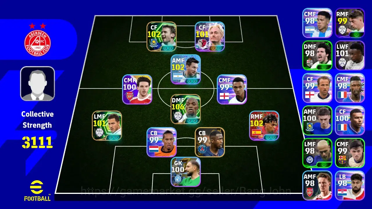 eFootball Accounts Mobile|PW 3111|Epic Makélélé, Shevchenko, Hazzard| image 5