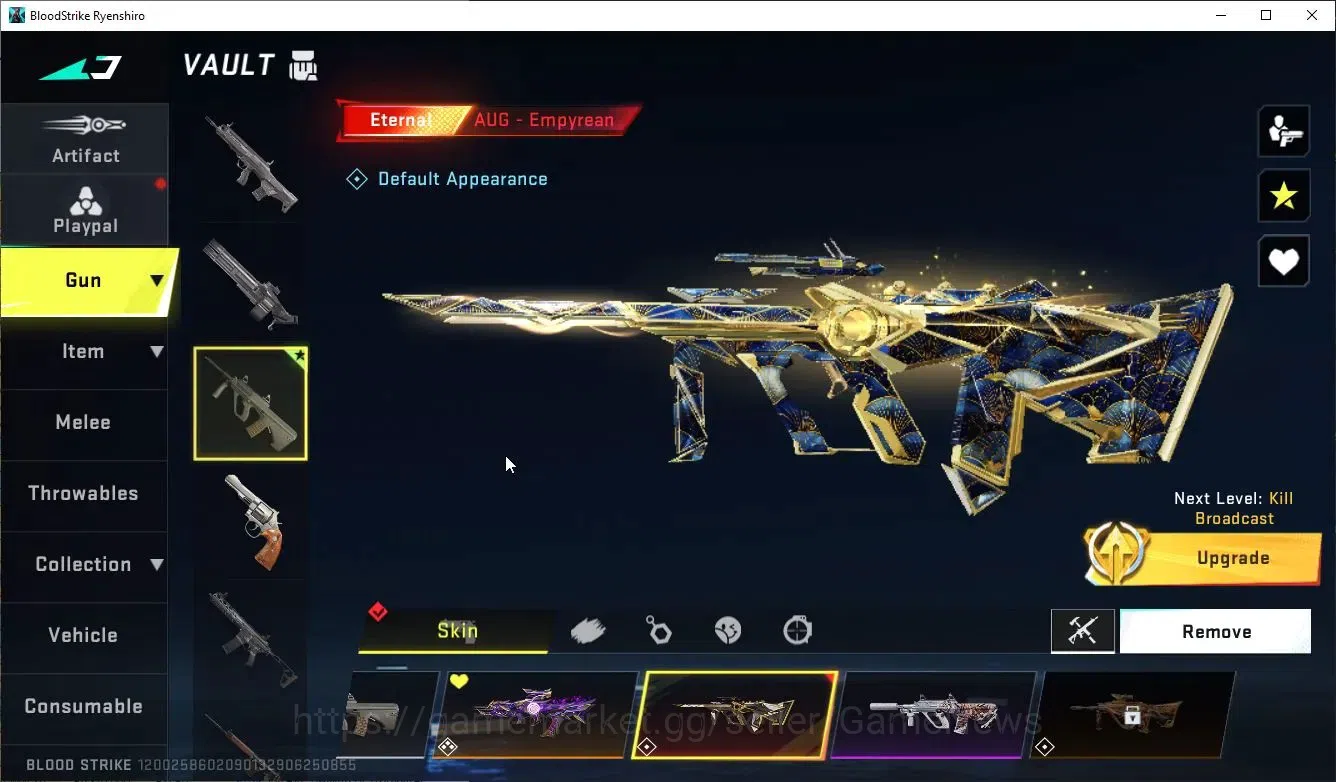 Blood Strike Accounts Asia|ETERNAL AUG-Empyrean|Collab TR(Takemichi)+EVA image 12
