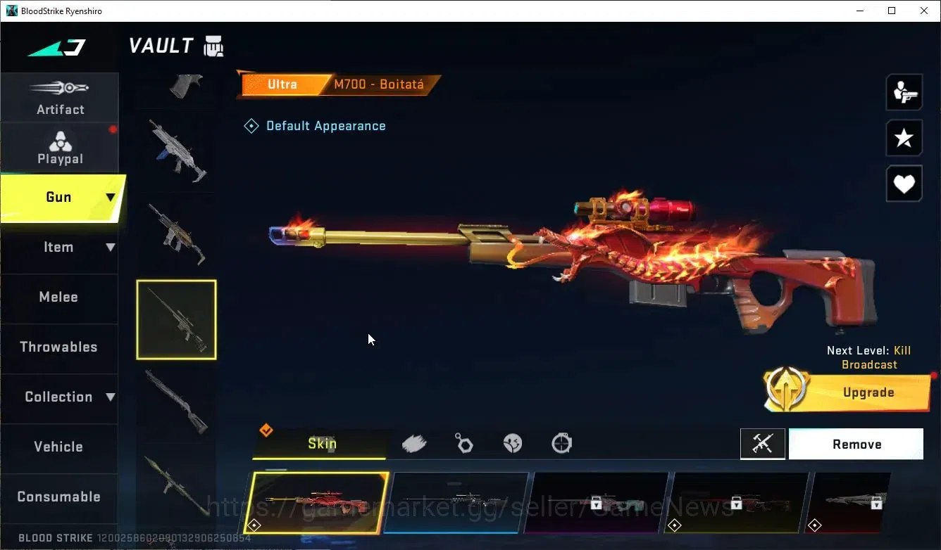 Blood Strike Accounts Asia|ETERNAL AUG-Empyrean|Collab TR(Takemichi)+EVA image 9