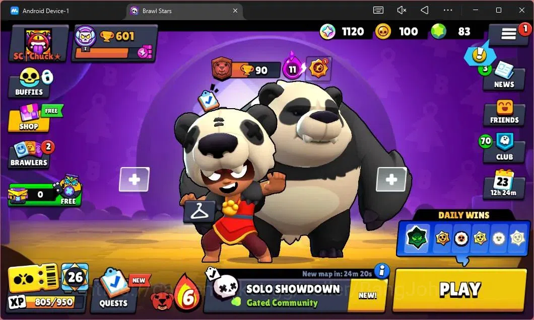 Brawl Stars Accounts Global | 601 Thropy|14 Brawler|3 Max Hypercharge(S image 1