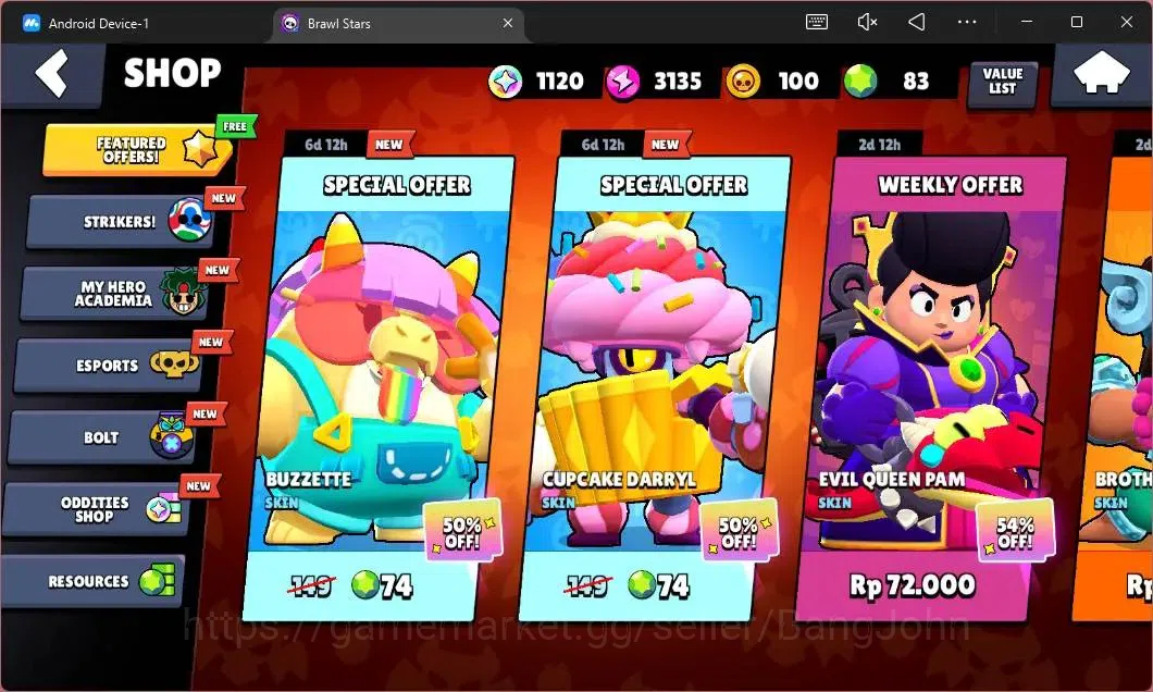 Brawl Stars Accounts Global | 601 Thropy|14 Brawler|3 Max Hypercharge(S image 4