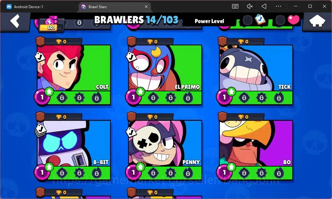 Brawl Stars Accounts Global | 601 Thropy|14 Brawler|3 Max Hypercharge(S image 6