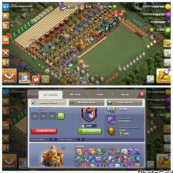 Clash of Clans Accounts High-End FLASHSALE TH 16 LVL 183 MAXED 100% RARE EXCEPT TROPS|EPIC 8 MAX|NC FREE|STAR WAR 1494|506