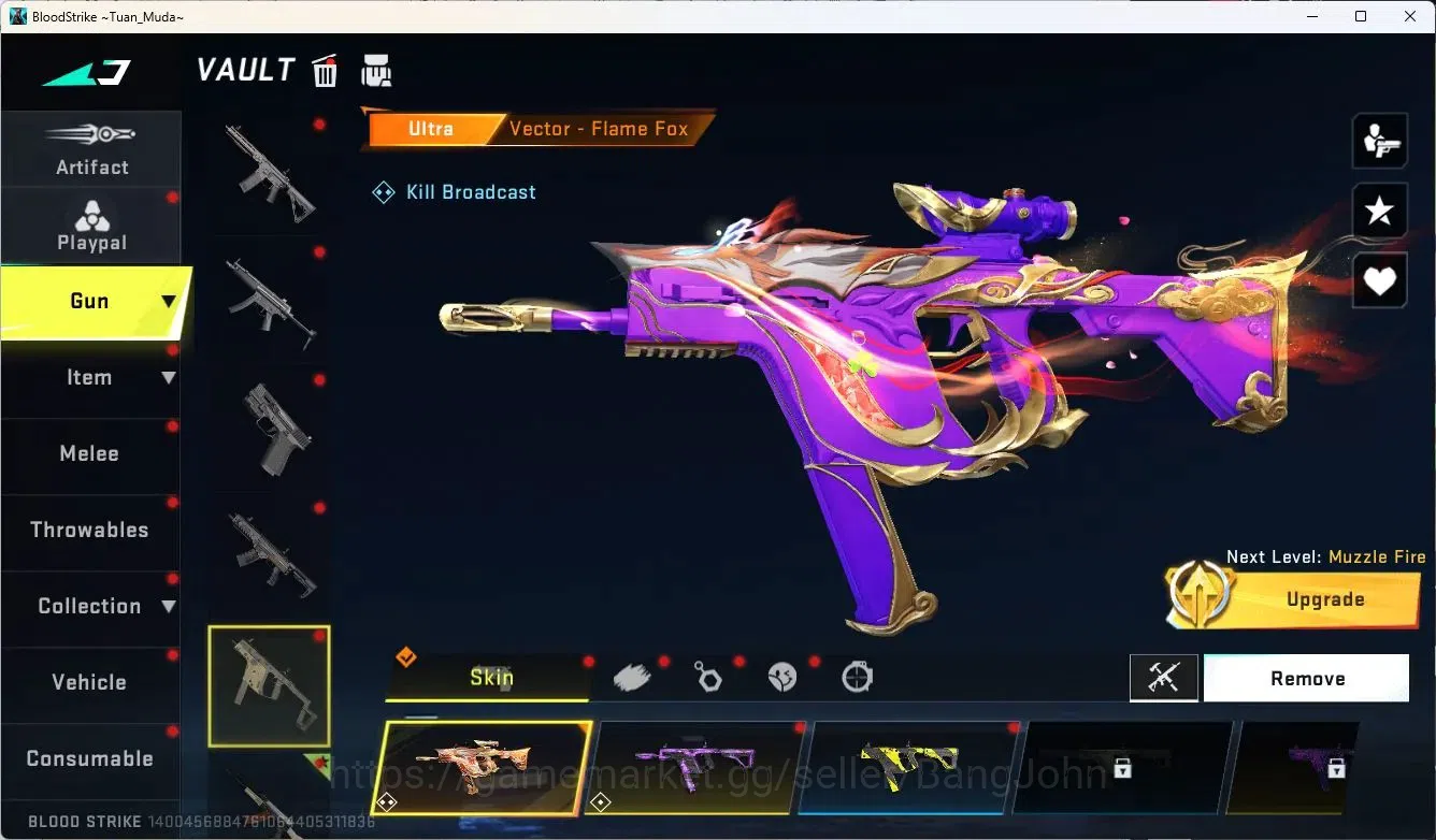 Blood Strike Accounts EU-MENA | Legendary Katana Ronin | 4 Ultra Guns | image 2