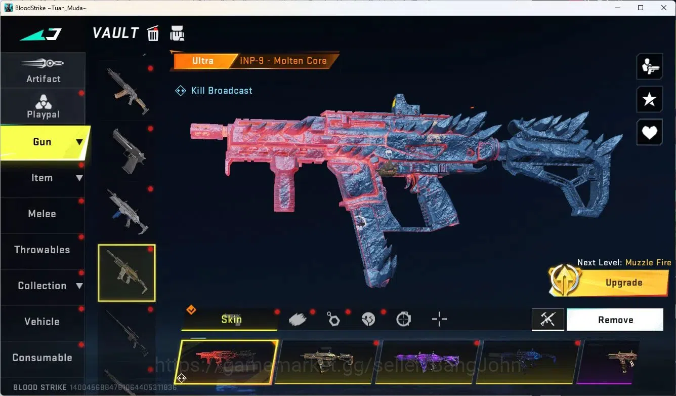 Blood Strike Accounts EU-MENA | Legendary Katana Ronin | 4 Ultra Guns | image 4