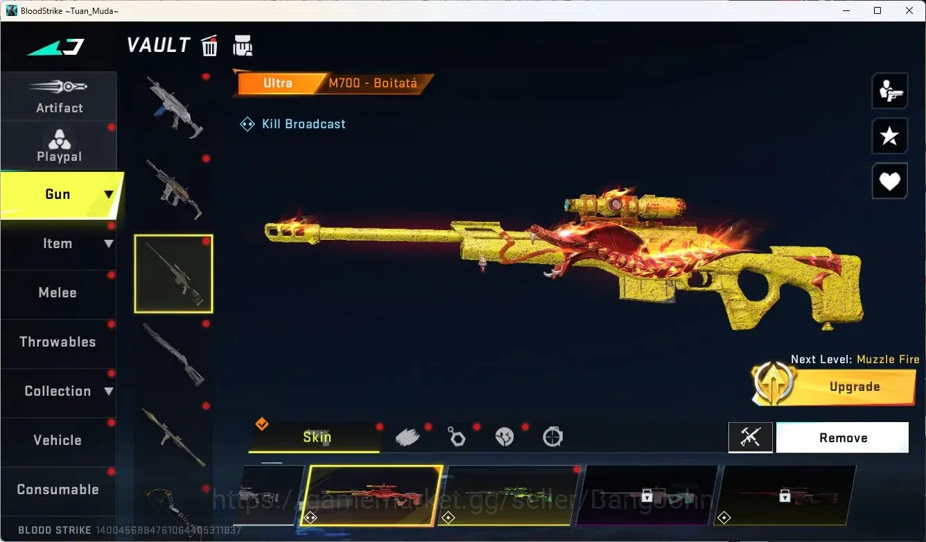 Blood Strike Accounts EU-MENA | Legendary Katana Ronin | 4 Ultra Guns | image 5