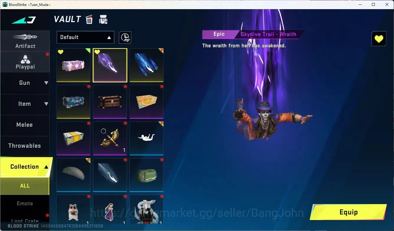 Blood Strike Accounts EU-MENA | Legendary Katana Ronin | 4 Ultra Guns | image 7