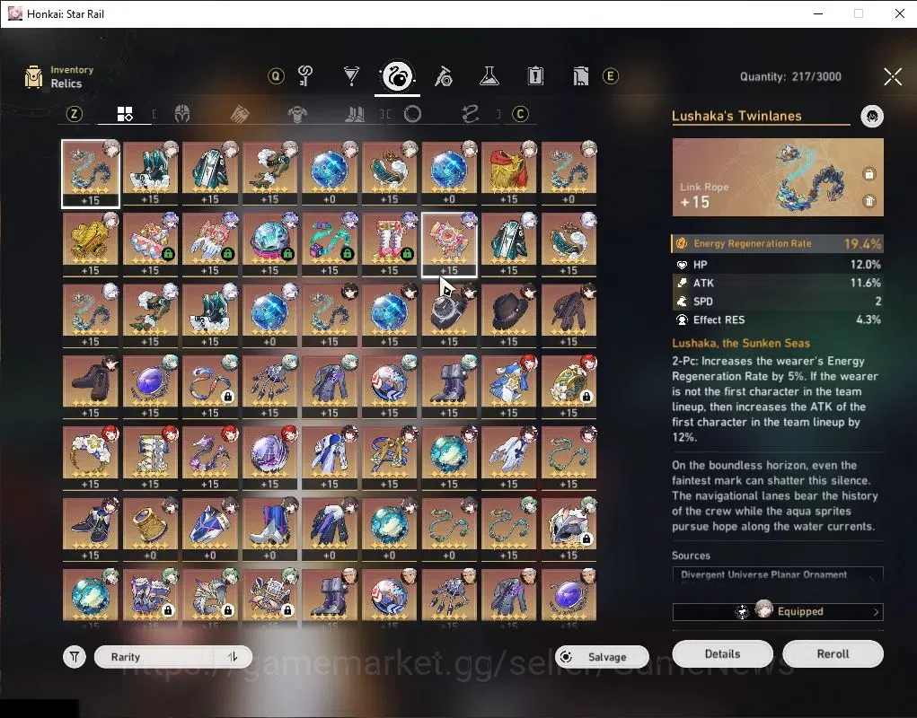 Honkai Star Rail Accounts Asia|TL 65|12 Limited|[SW LV.999,Yao Guang]+Sign,A image 9
