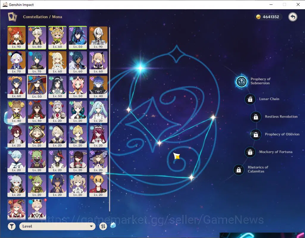 Genshin Impact Accounts End Game ASIA|AR 55| 3 Limited 3