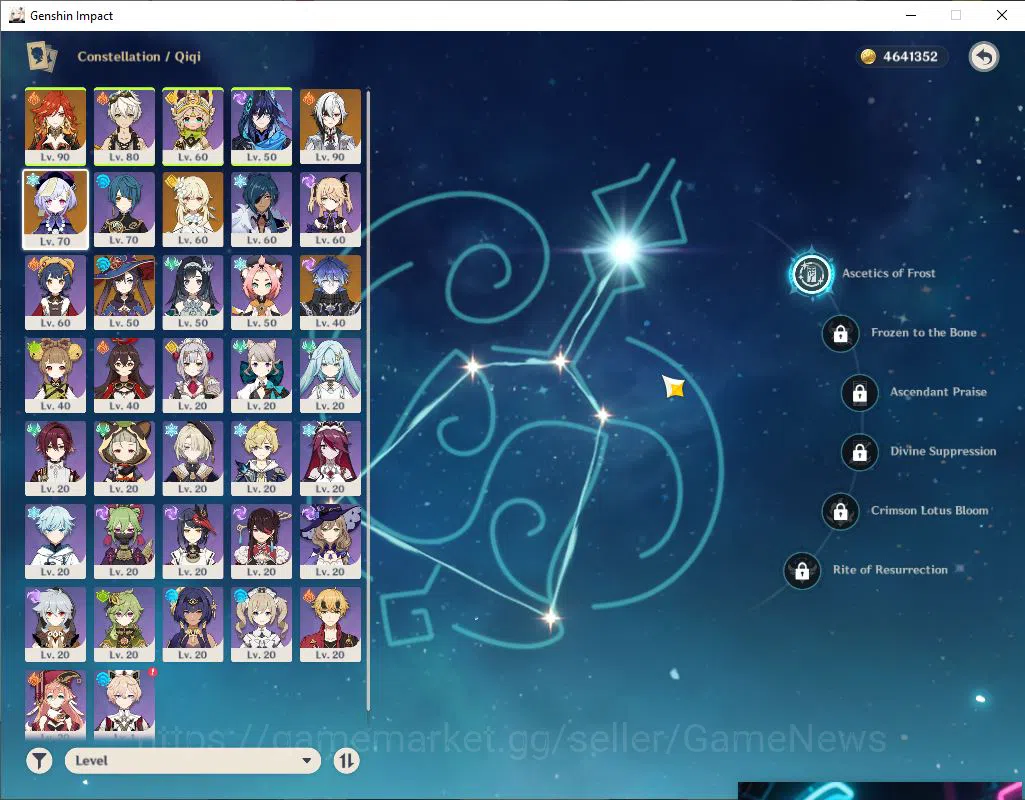 Genshin Impact Accounts End Game ASIA|AR 55| 3 Limited 4