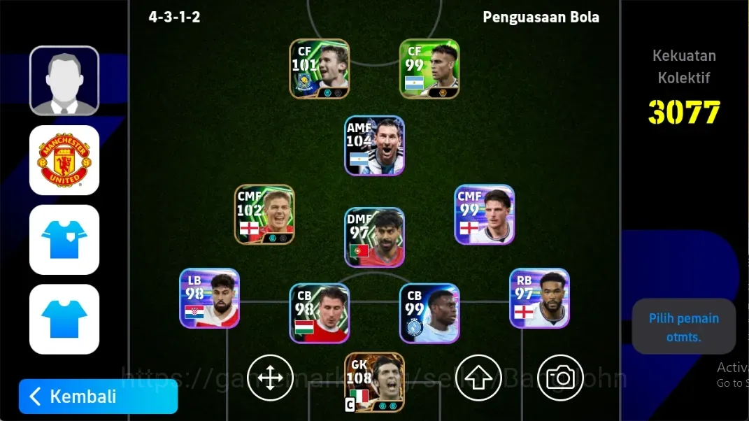 eFootball Accounts Legends & Iconic Players Android|PW 3077|GianluigiBuffon,EPIC Gerrard DavidSeaman Shevchenko,Showtime 1
