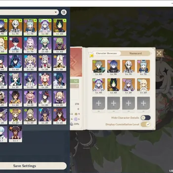 Genshin Impact Accounts Starter ASIA|AR 52|4 Limit+2 (*5Weap)|(Flins,Ineffa,Arlecchino,Alhaitham)|3 Standard