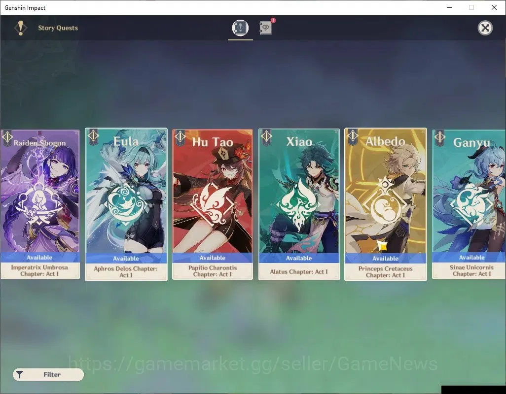 Genshin Impact Accounts ASIA|AR 50|BD Unset|Rate ON|3 Limited+1(*5Weapon)| image 14