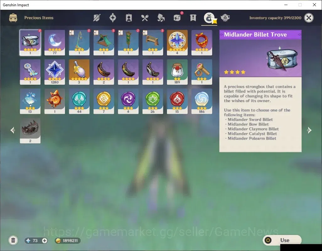 Genshin Impact Accounts ASIA|AR 50|BD Unset|Rate ON|3 Limited+1(*5Weapon)| image 8
