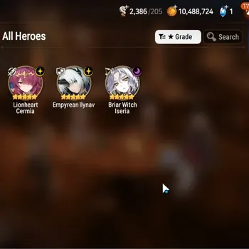 Epic Seven Accounts Limited Hero ASIA UnVerif|NewEra|3 ML (BW Iseria,E Ilynav,L Cermia)+Estelle,Hecate,AW Hwayoung,Etc|51K