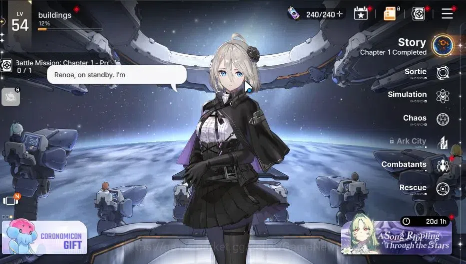 Chaos Zero Nightmare Accounts GLOBAL|Lv 54|7 SSR[(Heidemarie+Sign,Diana,Nine,Har image 1