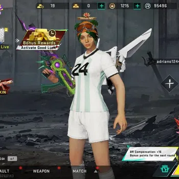 Blood Strike Accounts High-End ASIA|2 Eternal[DEagle-Scorpius Lv2,MP7-Tidesong Lv3]|9 ULTRA Melee The
