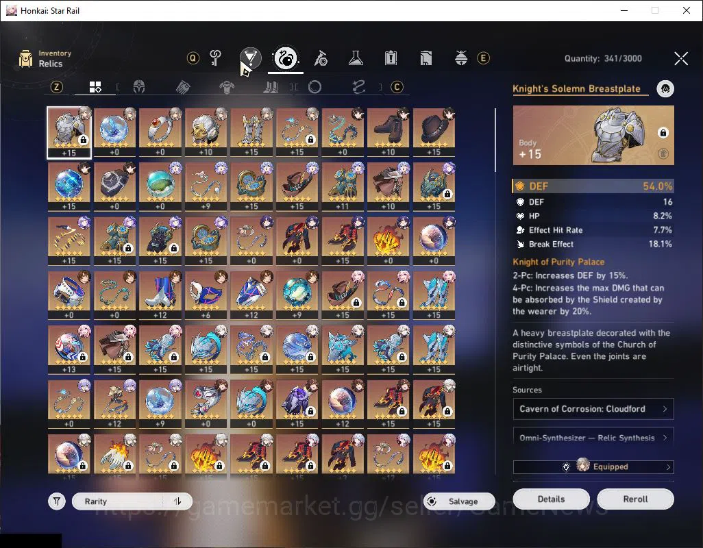 Honkai Star Rail Accounts Starter Asia|TL 66|10 Limited|[Yao Guang,Feixiao]+Sign,Black 7