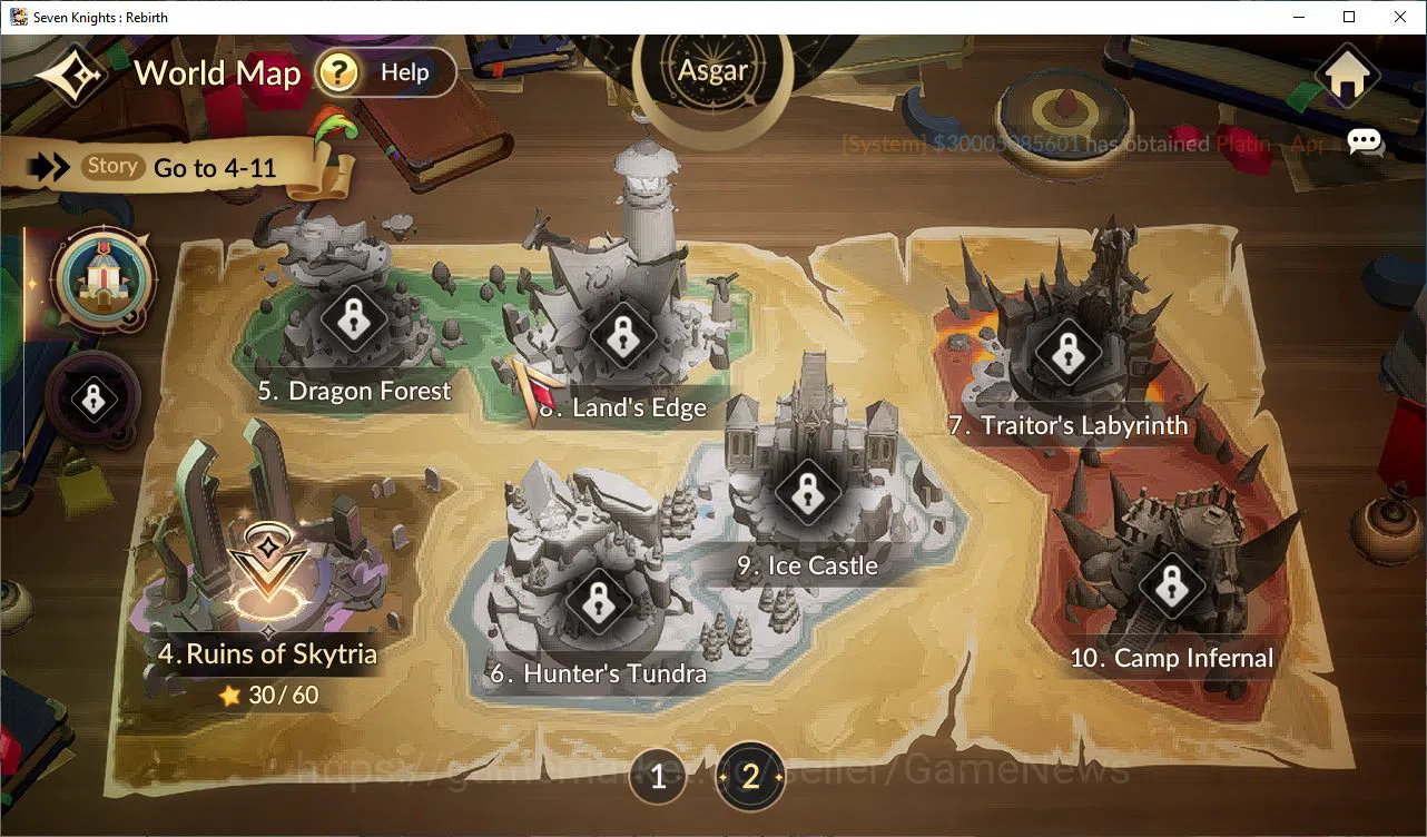Seven Knights Re:Birth Accounts [Re:BIRTH] Global3000xxx |5 Legendary| (TeoB6,Colt image 2