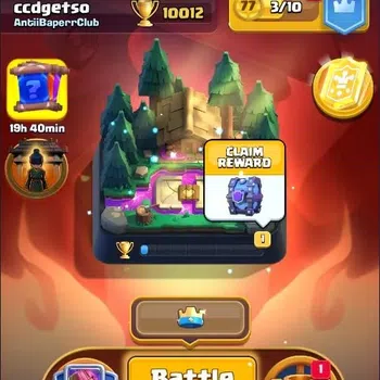 Clash Royale Accounts High-End Trophy 10012|CL 1281|KTL 13|120 Cards|3 TT|5 Champ|2 Hero|7 Evo|Arena 25|1408 Gems|1M
