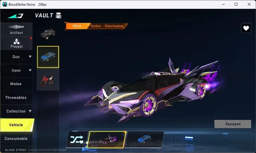Blood Strike Accounts ASIA | 1 ETERNAL: ZERO-Odashadow | 2 EVA GUNS | 2  image 12