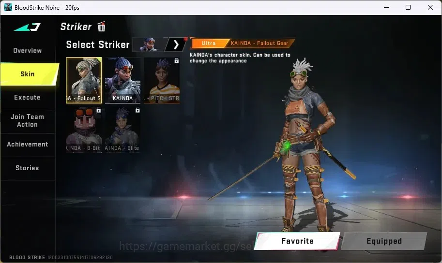 Blood Strike Accounts ASIA | 1 ETERNAL: ZERO-Odashadow | 2 EVA GUNS | 2  image 19