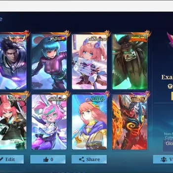 Mobile Legends: Bang Bang Accounts Others Global|425S|Exalted|LEGEND Alucard,KOF Aurora Karina,TA Angela Layla Change,PRIME