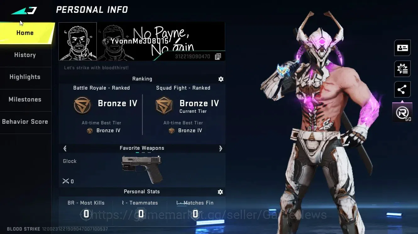Blood Strike Accounts Rare Skin ASIA|ULTRA Melee Talon Knife-Sanctum||Legendary M4A1-Venom|TokRev Loot Crate|Change 2