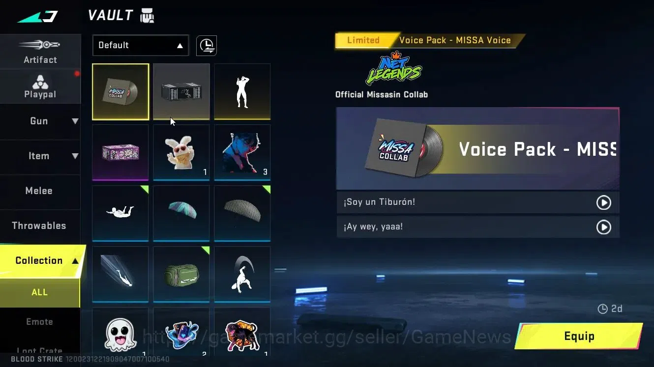 Blood Strike Accounts Rare Skin ASIA|ULTRA Melee Talon Knife-Sanctum||Legendary M4A1-Venom|TokRev Loot Crate|Change 7