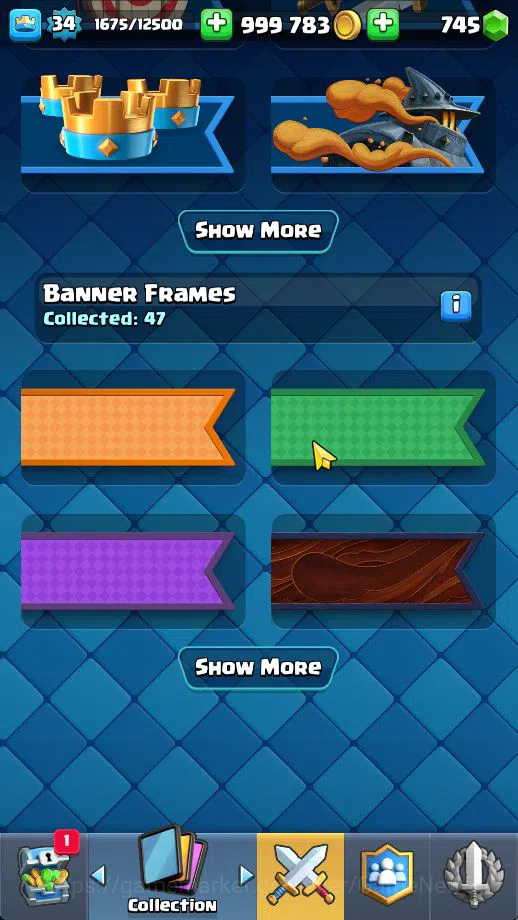 Clash Royale Accounts Midgame Lv 34|Trophy 5502|KTL 12|Limited Skin|Card 108| 5 EVO 1 Champ 15 Legendary 33 Epic 30 Rare 29 16