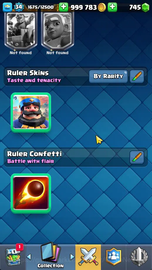 Clash Royale Accounts Midgame Lv 34|Trophy 5502|KTL 12|Limited Skin|Card 108| 5 EVO 1 Champ 15 Legendary 33 Epic 30 Rare 29 19