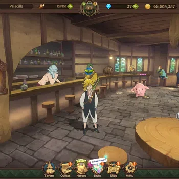 The Seven Deadly Sins: Grand Cross Accounts Others Asia |1.80M CC|LS 217|LR 3|UR 9|LR Mesis 3/6|UR Menor 4/6,DKM 1/6,YK