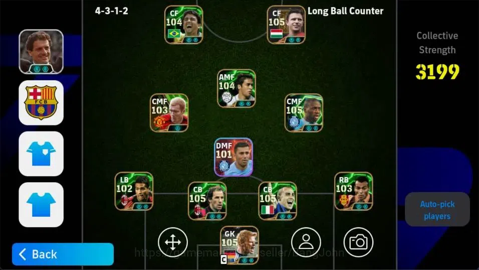 eFootball Accounts Android|PW 3199|OliverKahn Tsubasa|Epc Yaya|Epc Fe image 2