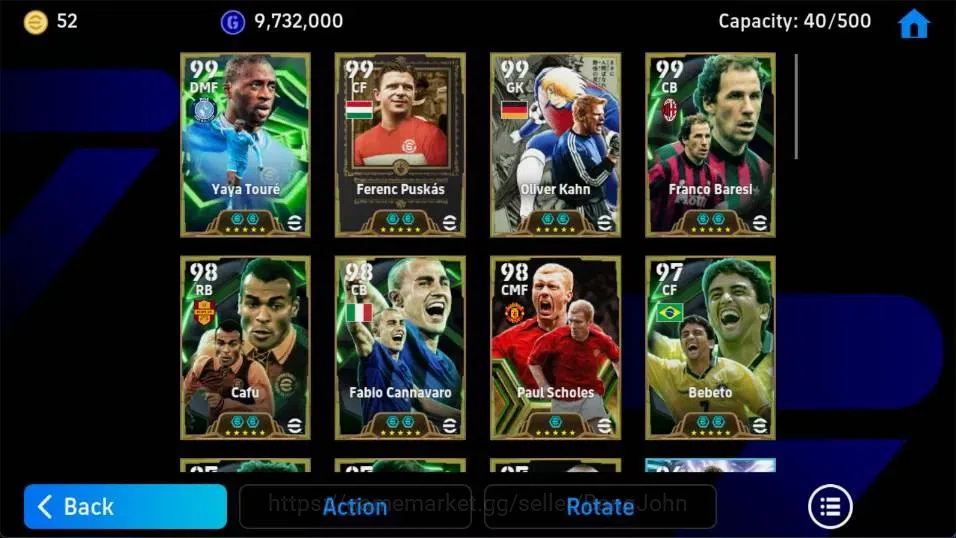 eFootball Accounts Android|PW 3199|OliverKahn Tsubasa|Epc Yaya|Epc Fe image 5
