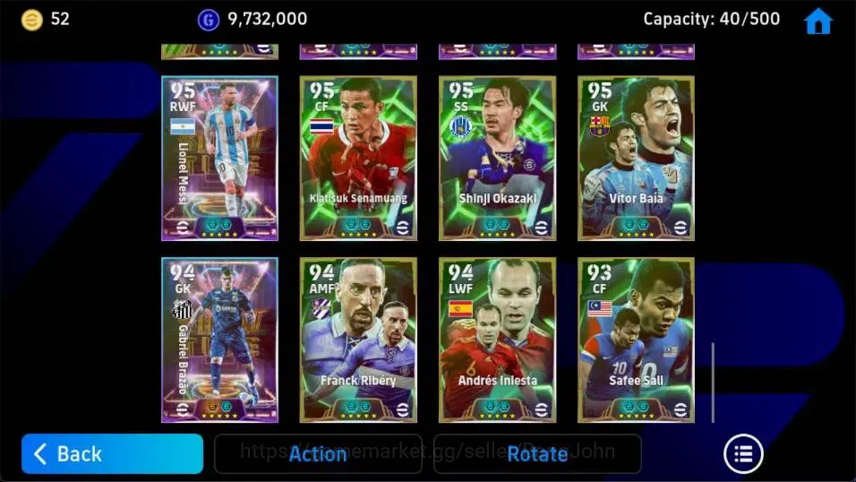 eFootball Accounts Android|PW 3199|OliverKahn Tsubasa|Epc Yaya|Epc Fe image 9