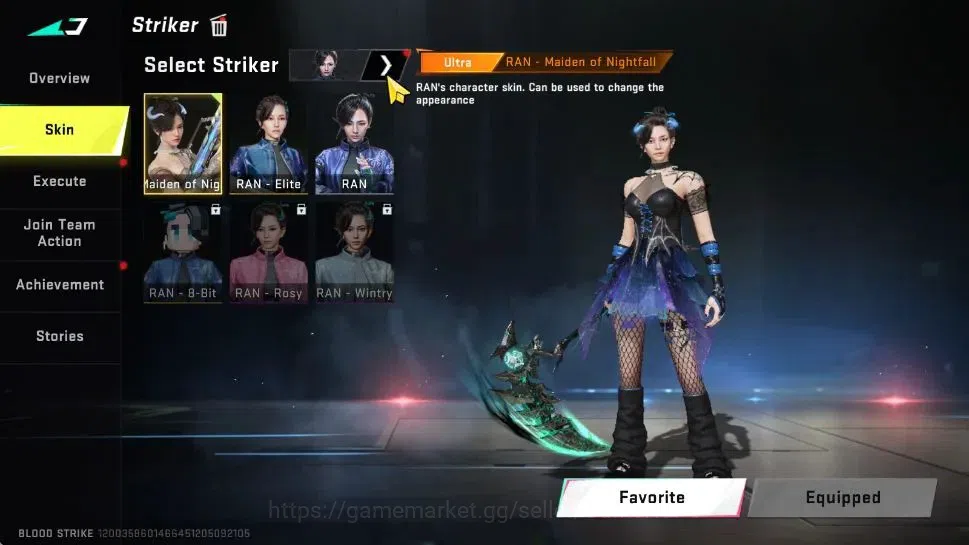 Blood Strike Accounts ASIA|ETERNAL [ZERO]|MELEE ULTRA[SCYTHE,AXE]||18 UL image 11