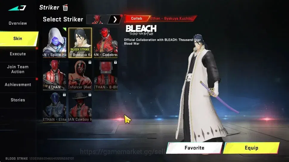 Blood Strike Accounts ASIA|ETERNAL [ZERO]|MELEE ULTRA[SCYTHE,AXE]||18 UL image 3