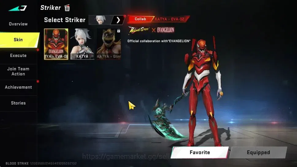 Blood Strike Accounts ASIA|ETERNAL [ZERO]|MELEE ULTRA[SCYTHE,AXE]||18 UL image 4