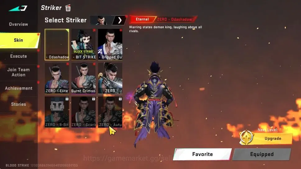 Blood Strike Accounts ASIA|ETERNAL [ZERO]|MELEE ULTRA[SCYTHE,AXE]||18 UL image 5