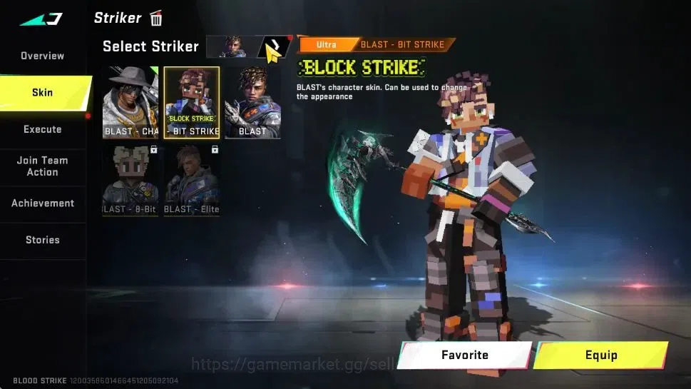 Blood Strike Accounts ASIA|ETERNAL [ZERO]|MELEE ULTRA[SCYTHE,AXE]||18 UL image 8
