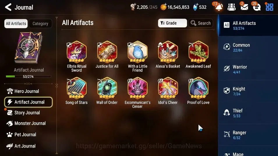 Epic Seven Accounts GLOBAL Unverif|New Era|4 ML (Har Seti,LH Cermia,NC image 8