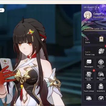 Honkai Star Rail Accounts End Game ASIA|TL 70|26 Limited[Argenti,Firefly,Castorice,SilverWolf Lv.999]+Sign,RuanMei E2|4